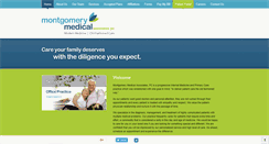 Desktop Screenshot of montgomerymedical.com